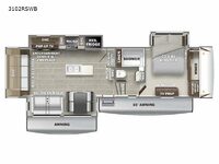 Sanibel 3102RSWB Floorplan