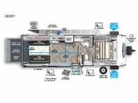 Salem FSX 260RT Floorplan Image