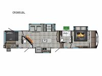 Cruiser CR3851BL Floorplan Image