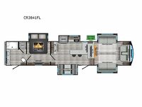 Cruiser CR3841FL Floorplan