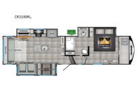Cruiser 3150RL Floorplan