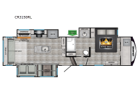 Cruiser 3150RL Floorplan