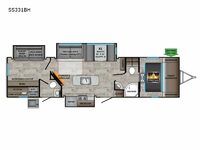 Sunset Trail SS331BH Floorplan Image