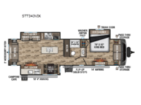 SportTrek Touring Edition STT343VIK Floorplan