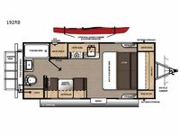 Catalina Expedition 192RB Floorplan Image