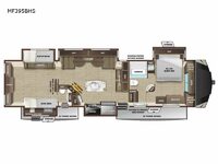 Mesa Ridge MF395BHS Floorplan Image