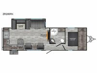 Zinger ZR280RK Floorplan