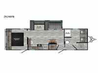 Zinger ZR298FB Floorplan Image