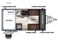 Rockwood A122S Floorplan Image