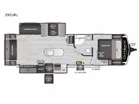 Outback Ultra Lite 292URL Floorplan Image