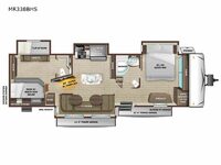 Mesa Ridge MR338BHS Floorplan Image