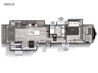 Cardinal Limited 366DVLE Floorplan