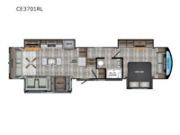 Cameo CE3701RL Floorplan