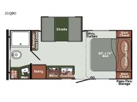 Kingsport Ranch 21QBD Floorplan