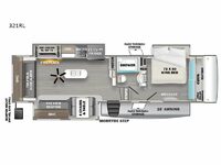 Sandpiper Luxury 321RL Floorplan Image