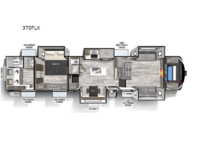 Cardinal Luxury 370FLX Floorplan