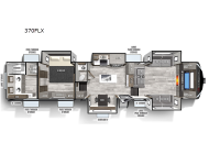 Cardinal Luxury 370FLX Floorplan