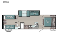 Kingsport Ultra Lite 279BH Floorplan