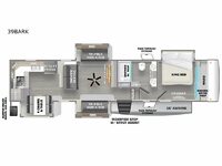 Sandpiper Luxury 39BARK Floorplan Image