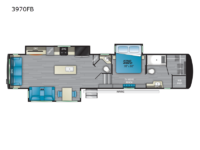 Bighorn 3970FB Floorplan Image
