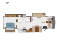 Bounder 35P Floorplan Image