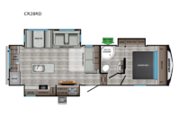 Cruiser Aire CR28RD Floorplan