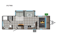 Cruiser Aire CR27RBS Floorplan