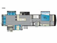 Bighorn Traveler 35BK Floorplan Image