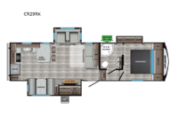 Cruiser Aire CR29RK Floorplan