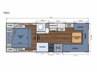 HQ Series HQ21 Floorplan