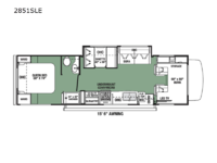 Forester LE 2851SLE Ford Floorplan Image