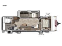 Coleman Lantern 285BH Floorplan Image