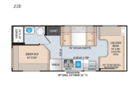 Used 2022 Thor Motor Coach Four Winds 22E image