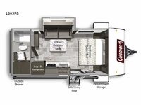 Coleman Light 1805RB Floorplan