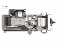 Coleman Light 2515RL Floorplan Image