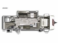 Coleman Light 2835BH Floorplan Image