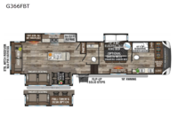 Durango Gold G366FBT Floorplan