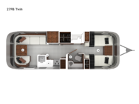 Globetrotter 27FB Twin Floorplan