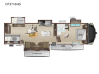 Open Range OF374BHS Floorplan Image
