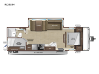 Range Lite RL261BH Floorplan Image