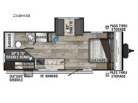 Sportsmen SE 231BHKSE Floorplan Image