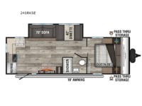 Sportsmen 241RKSE Floorplan