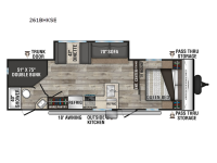 Sportsmen SE 261BHKSE Floorplan