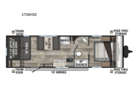 Sportsmen 270BHSE Floorplan
