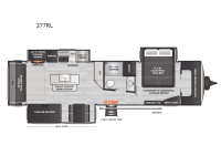 Arcadia 377RL Floorplan