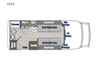 Yellowstone Cruiser 5210 Floorplan