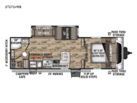 SportTrek ST271VMB Floorplan Image