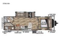 SportTrek ST281VBH Floorplan Image