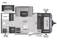 Passport 189RB Floorplan Image
