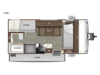 Super Lite Maxx 17BH Floorplan Image